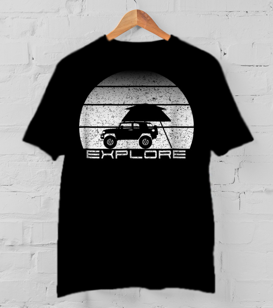 Explore Overland Adventure On 4 Wheels T-Shirt