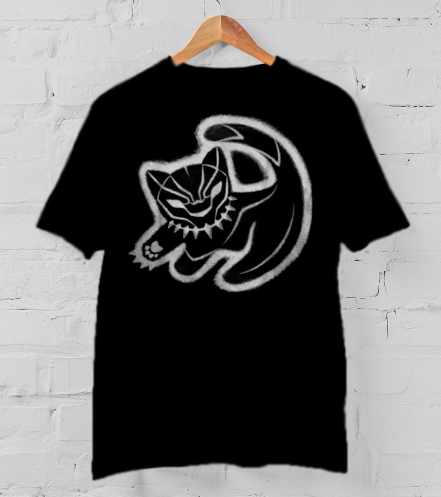 Black Panther Feline King Iconic T-Shirt