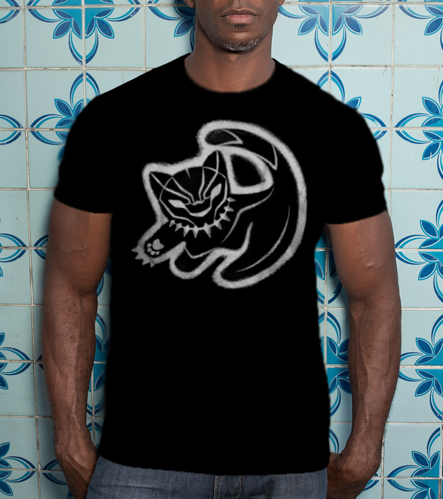 Black Panther Feline King Iconic T-Shirt
