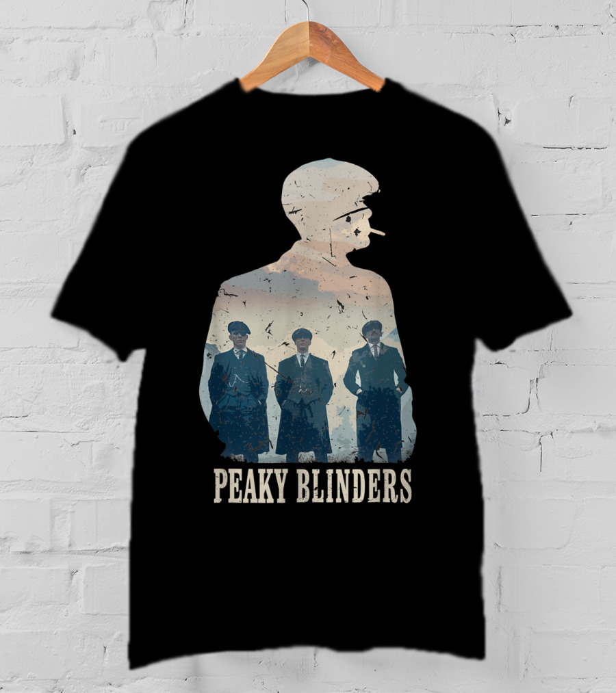 Peaky Blinders Vintage Silhouette Trio T-Shirt