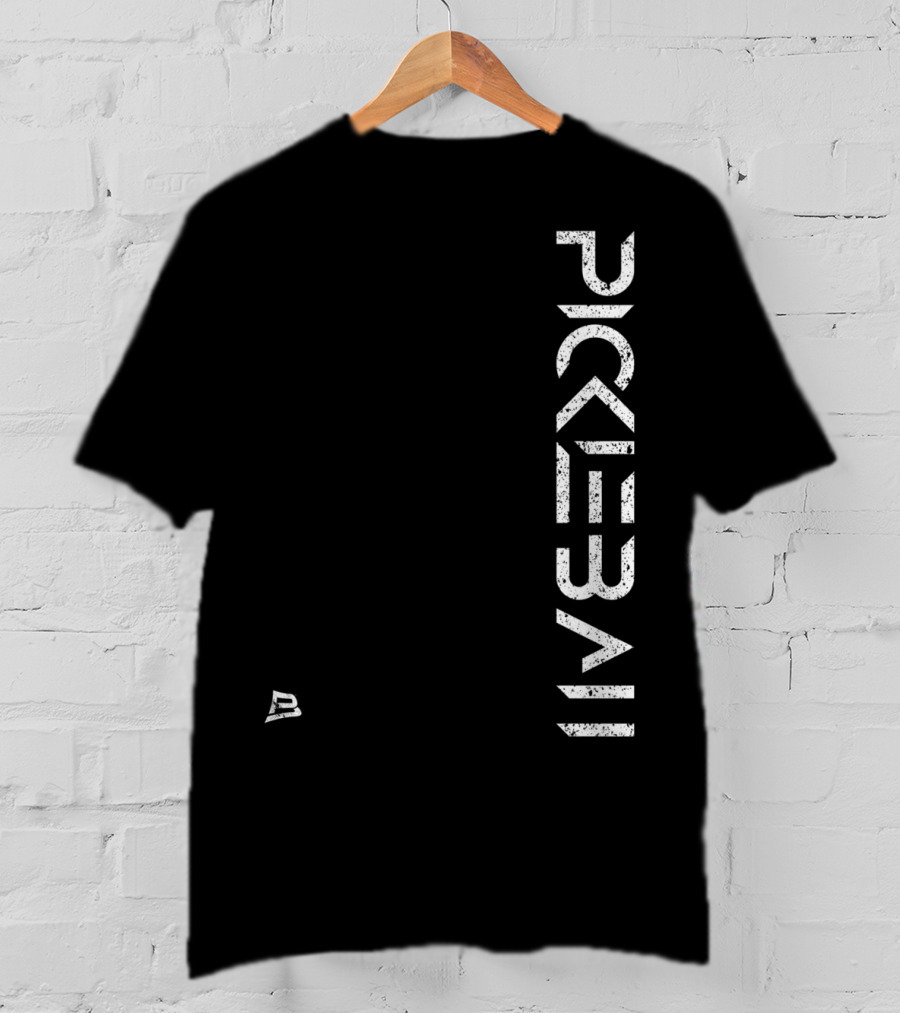 Pickleball Live Distressed Premium Fit White Text With Small T-Shirt