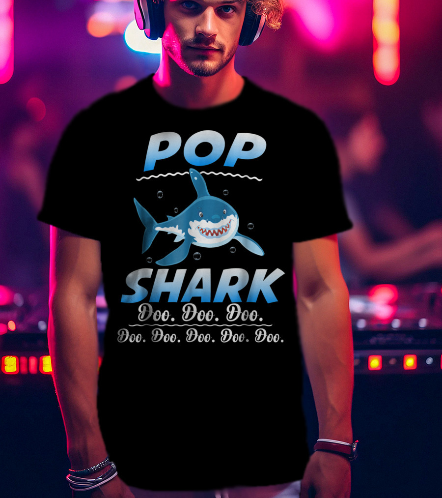 Pop Shark Doo Doo Doo Doo Doo Doo Doo Doo T-Shirt