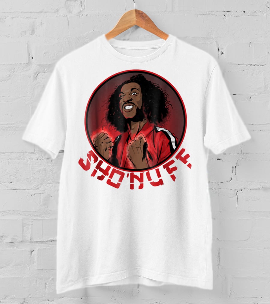 Sho'nuff Shogun Of Harlem Red Fists T-Shirt