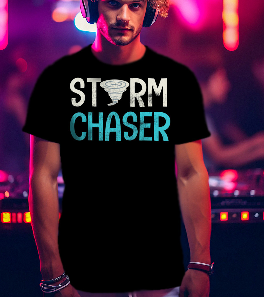 Storm Chaser Tornado Thunderstorms Weather T-Shirt