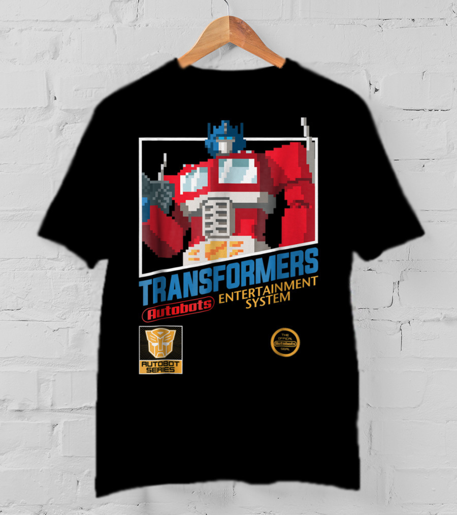 Transformers Autobot Series Optimus Prime Entertainment System T-Shirt