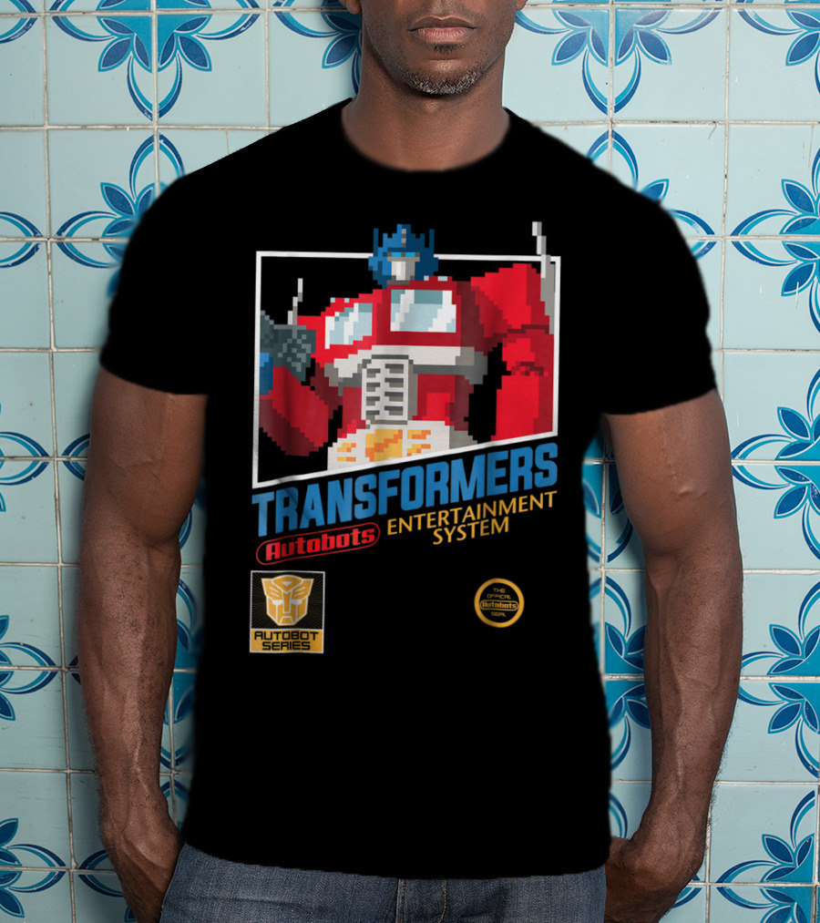 Transformers Autobot Series Optimus Prime Entertainment System T-Shirt