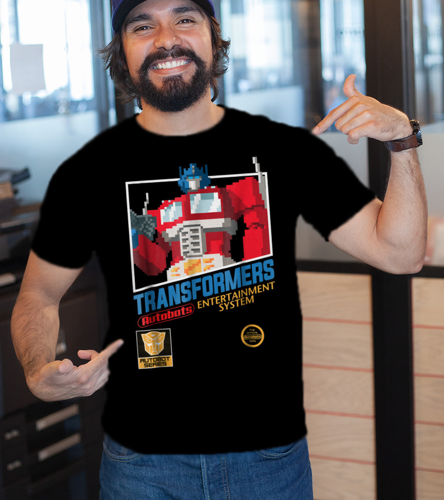 Transformers Autobot Series Optimus Prime Entertainment System T-Shirt
