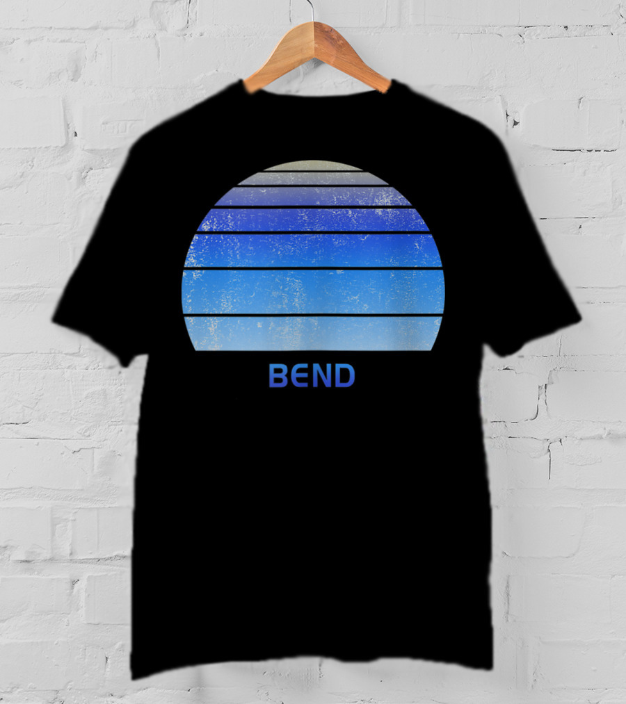 Vintage Bend Oregon Retro Sunset T-Shirt