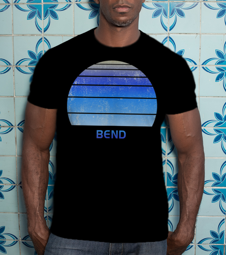 Vintage Bend Oregon Retro Sunset T-Shirt