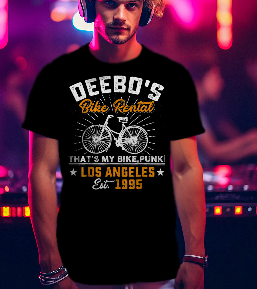 Deebo's Bike Rental That's My Bike Punk Los Angeles Est 1995 T-Shirt