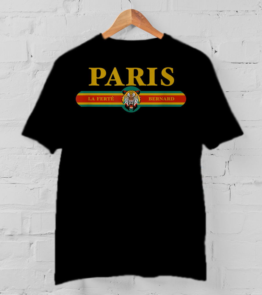 Paris La Ferté Bernard Vintage Tiger T-Shirt