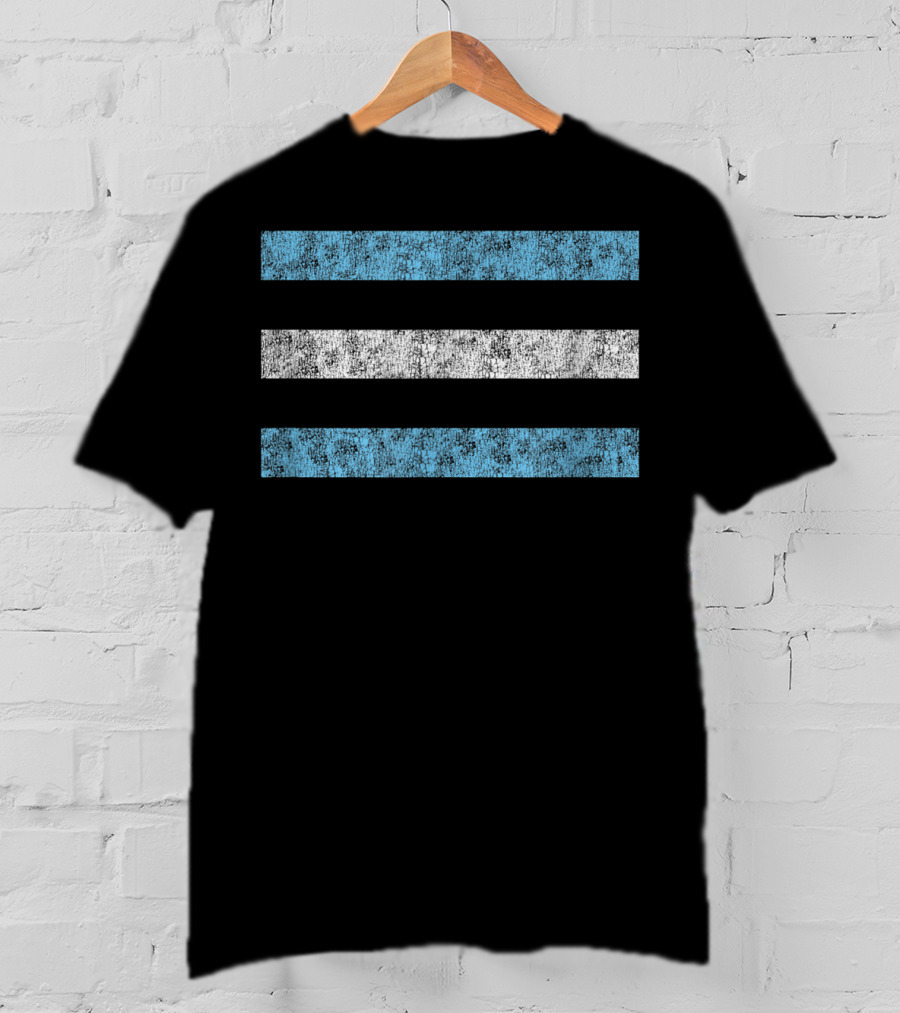 Vintage Transgender Pride Flag Distressed Look T-Shirt
