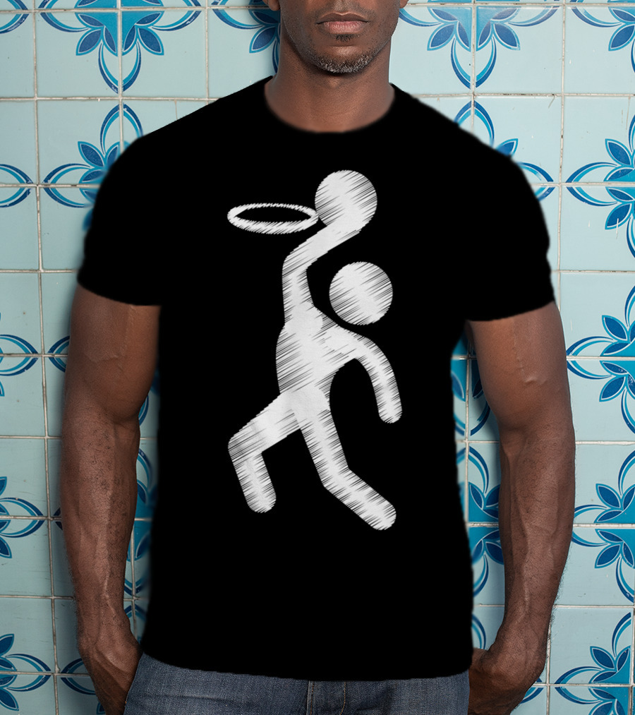 Basketball Life Of A Baller Dunking Action T-Shirt
