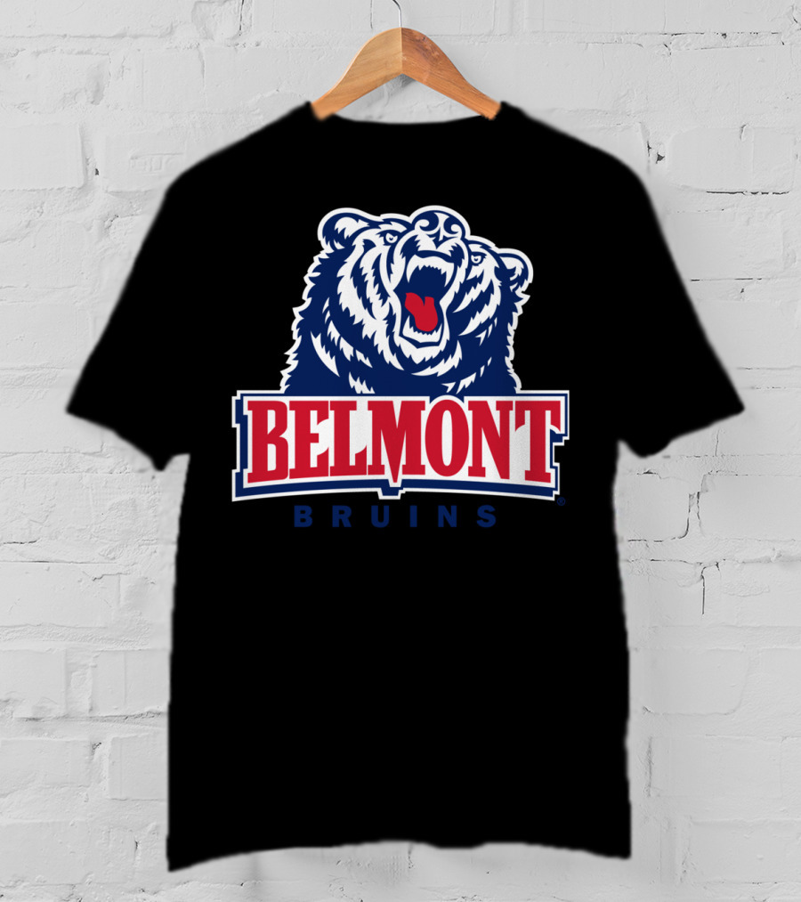 Belmont University Bruins Bear Logo NCAA Ppbel01 T-Shirt