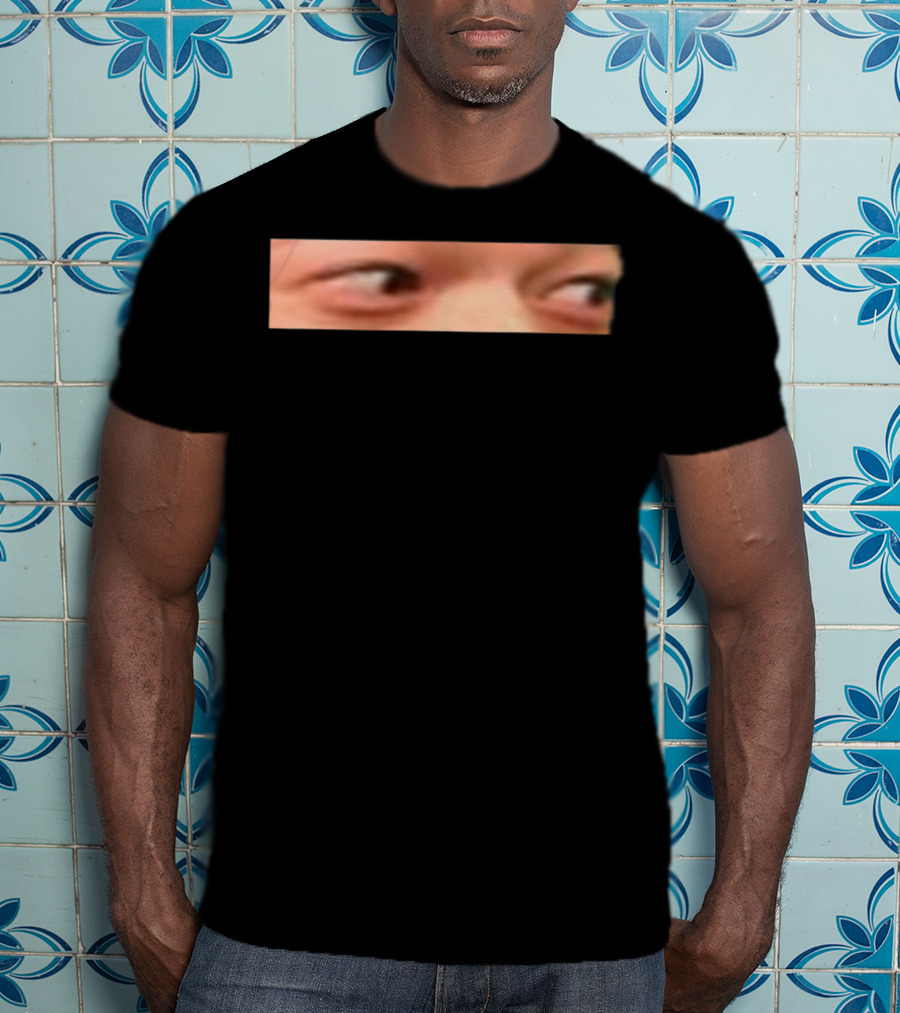 Champ Corner Emote Side Eye Reaction T-Shirt