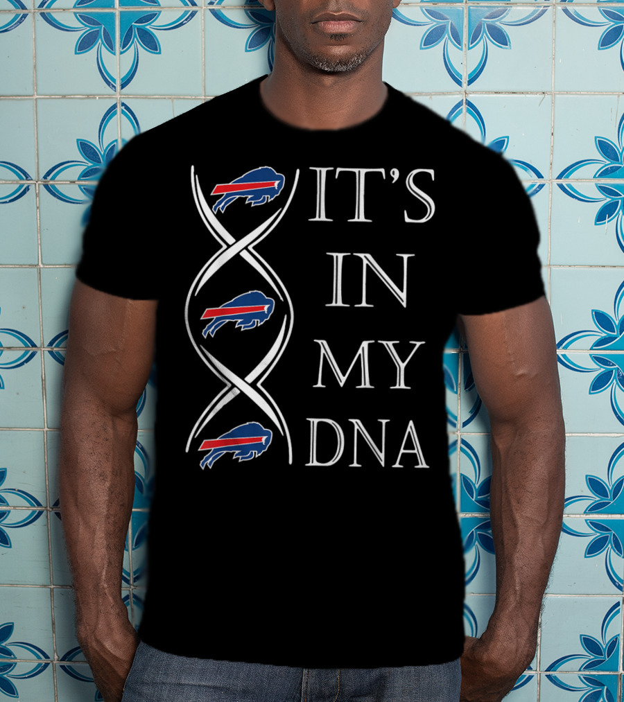 Christmas Buffalo Bills It's In My DNA Football T-Shirt