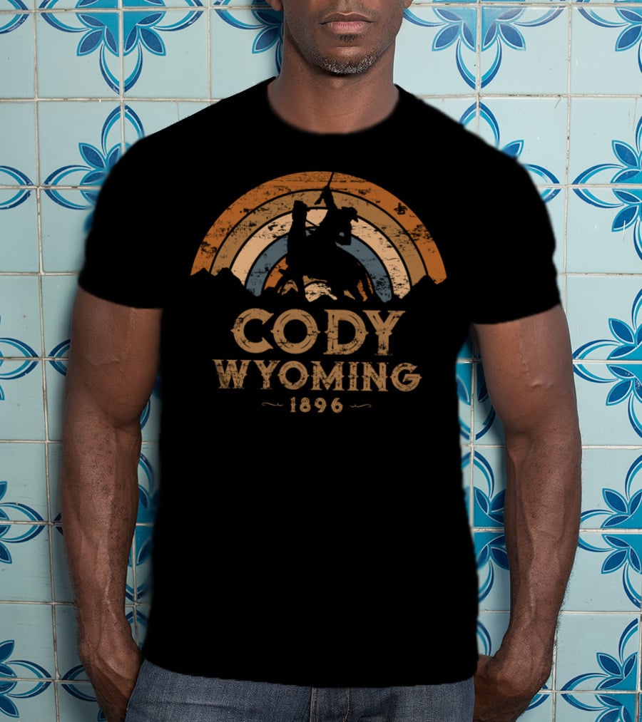 Cody Wyoming 1896 Buffalo Bill Wild West T-Shirt