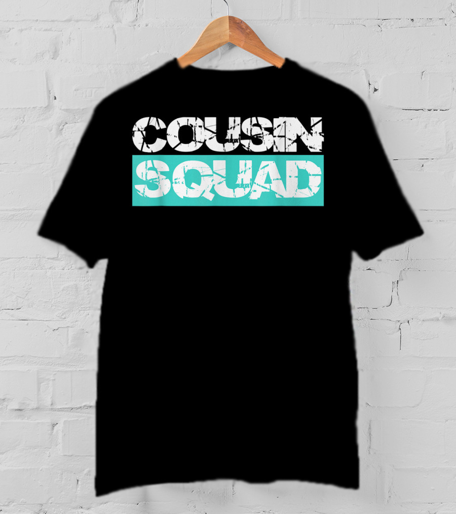 Cousin Squad Kids Women Men Girl Matching Family T-Shirt