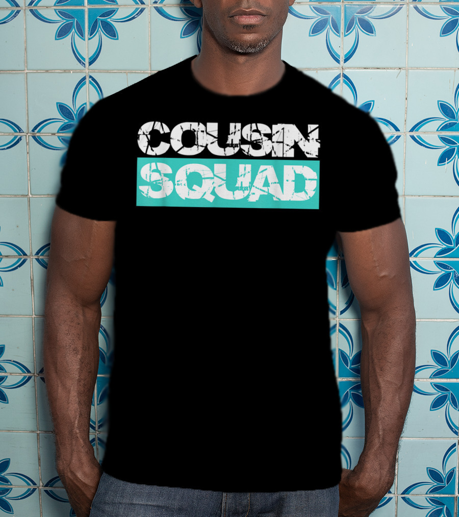 Cousin Squad Kids Women Men Girl Matching Family T-Shirt