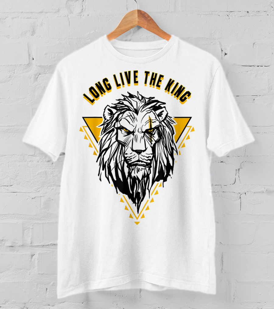 Disney The Lion King Live Action Long Live The King Scar T-Shirt