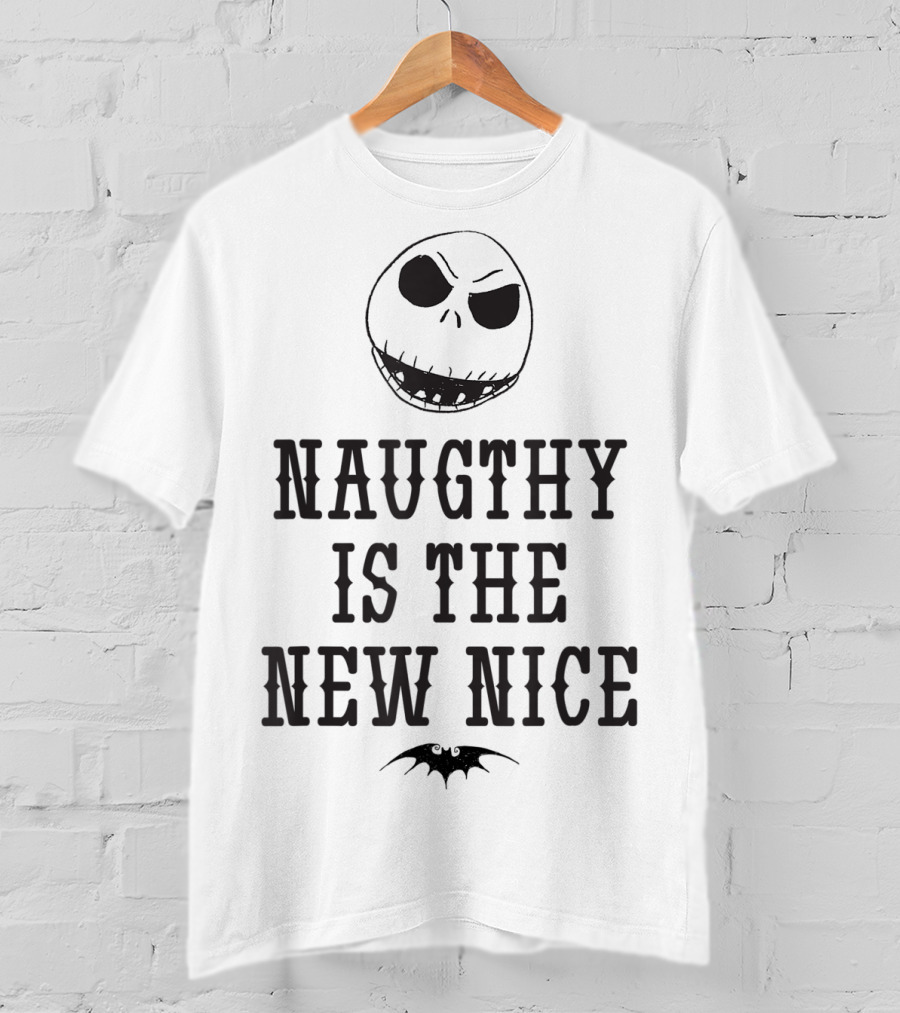 Disney The Nightmare Before Christmas Jack Skellington Naughty Is The New Nice T-Shirt