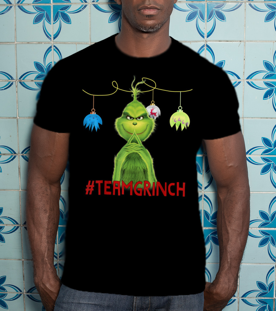 Drseuss Thegrinch #Teamgrinch Christmas T-Shirt