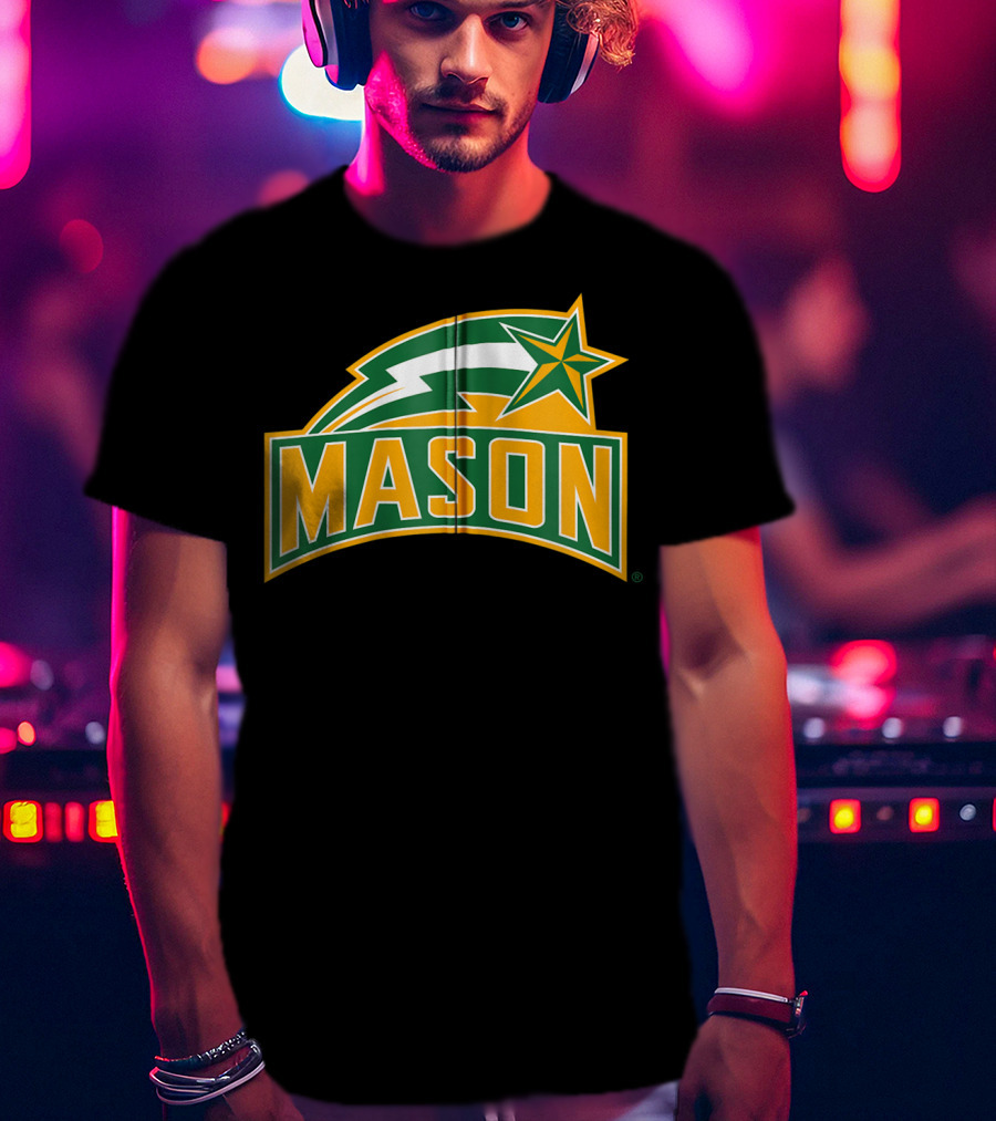 George Mason University Patriots NCAA Mason Star T-Shirt