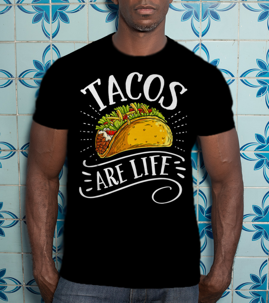 Tacos Are Life Cinco De Mayo Kids T-Shirt