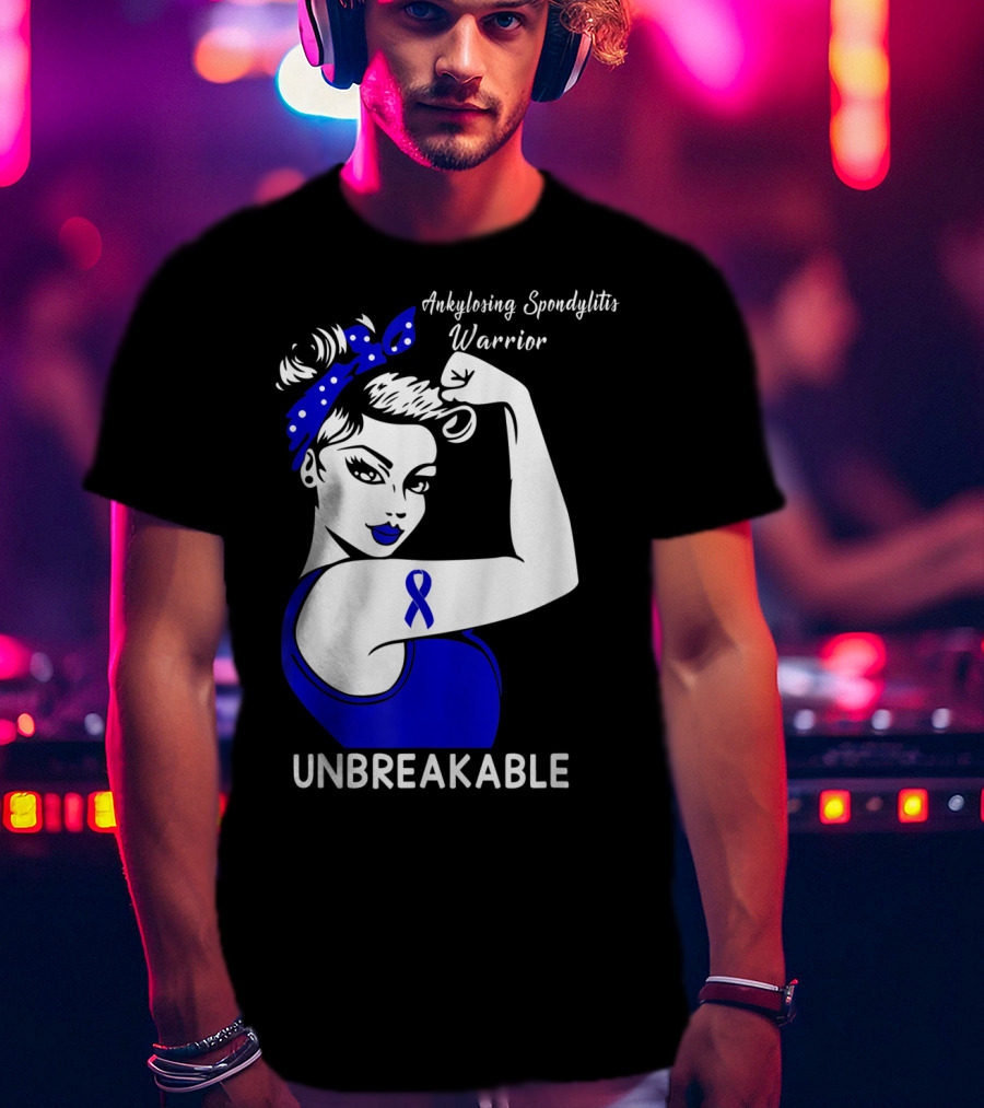 Ankylosing Spondylitis Warrior Unbreakable T-Shirt