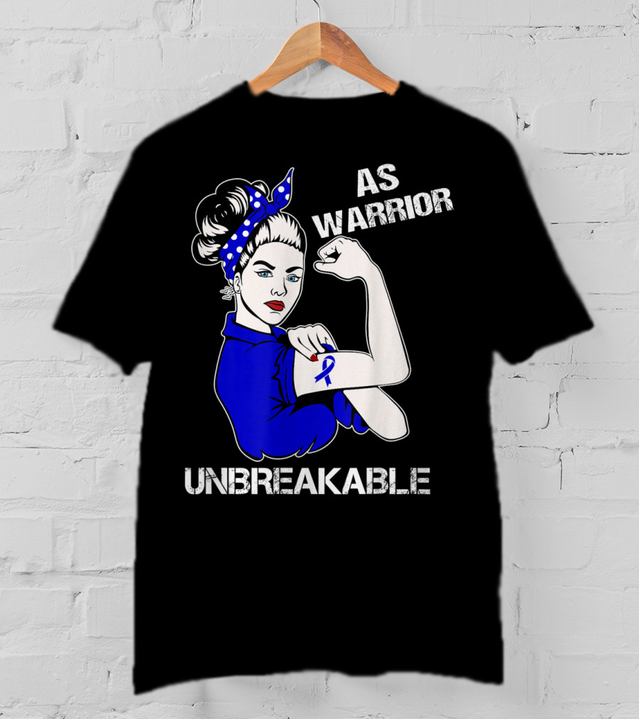 AS Warrior Unbreakable Rosie The Riveter T-Shirt