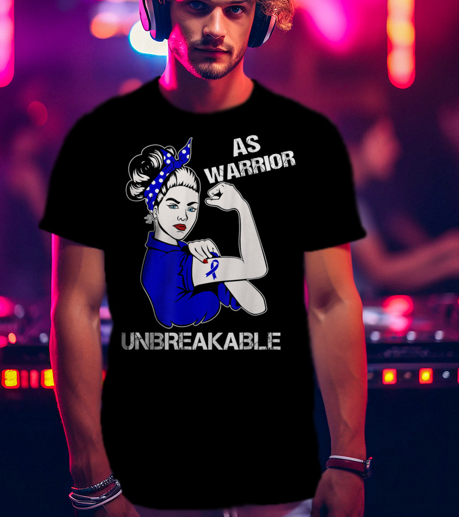 AS Warrior Unbreakable Rosie The Riveter T-Shirt