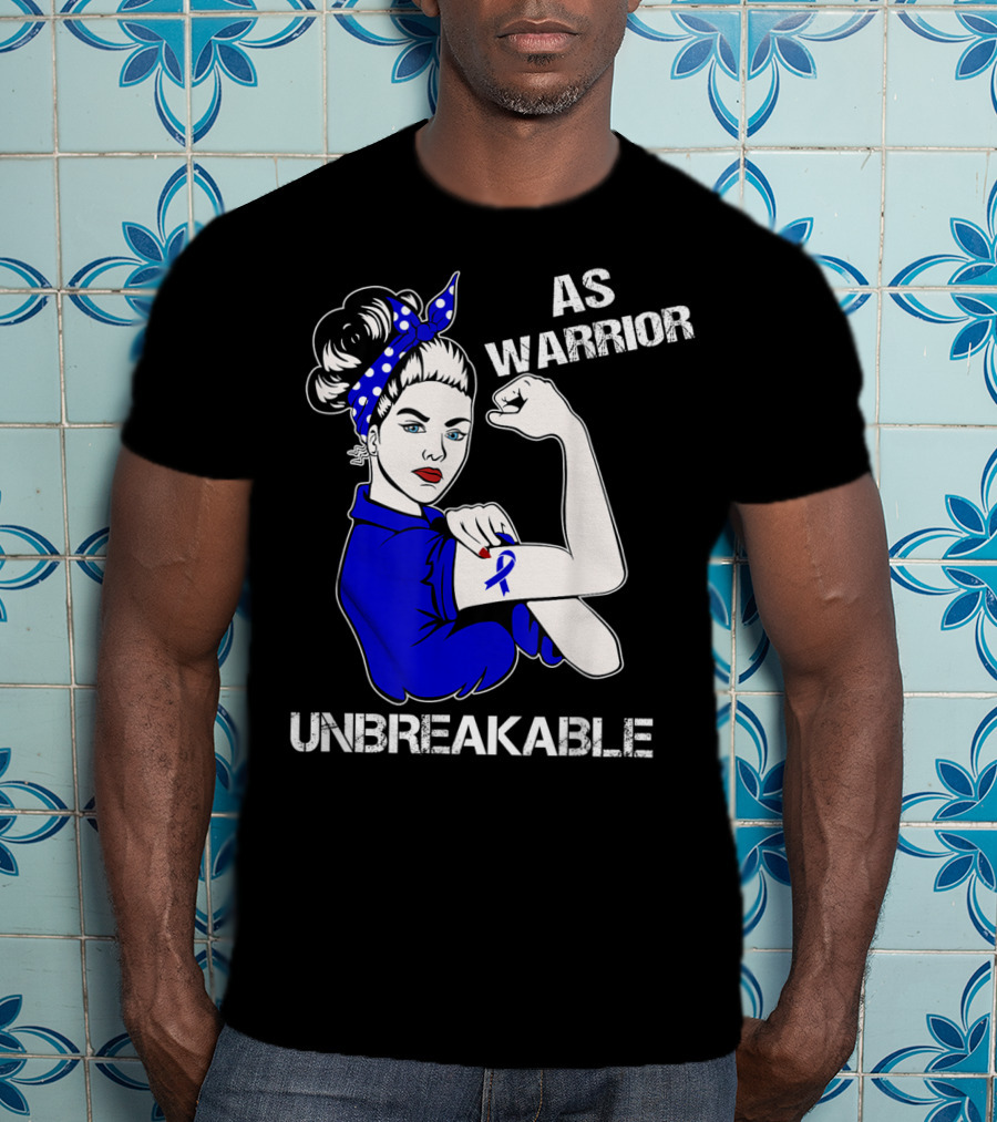 AS Warrior Unbreakable Rosie The Riveter T-Shirt