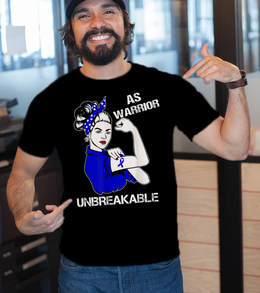 AS Warrior Unbreakable Rosie The Riveter T-Shirt
