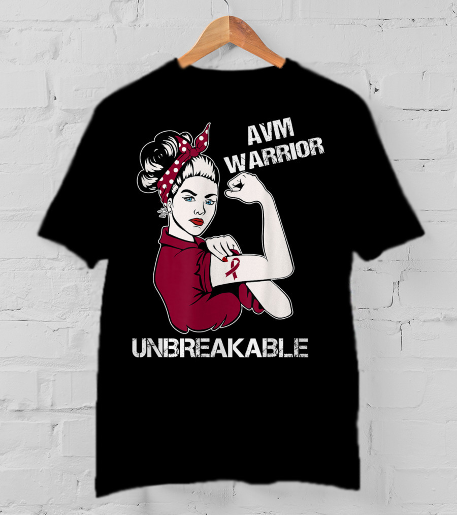 AVM Warrior Unbreakable Rosie Riveter T-Shirt