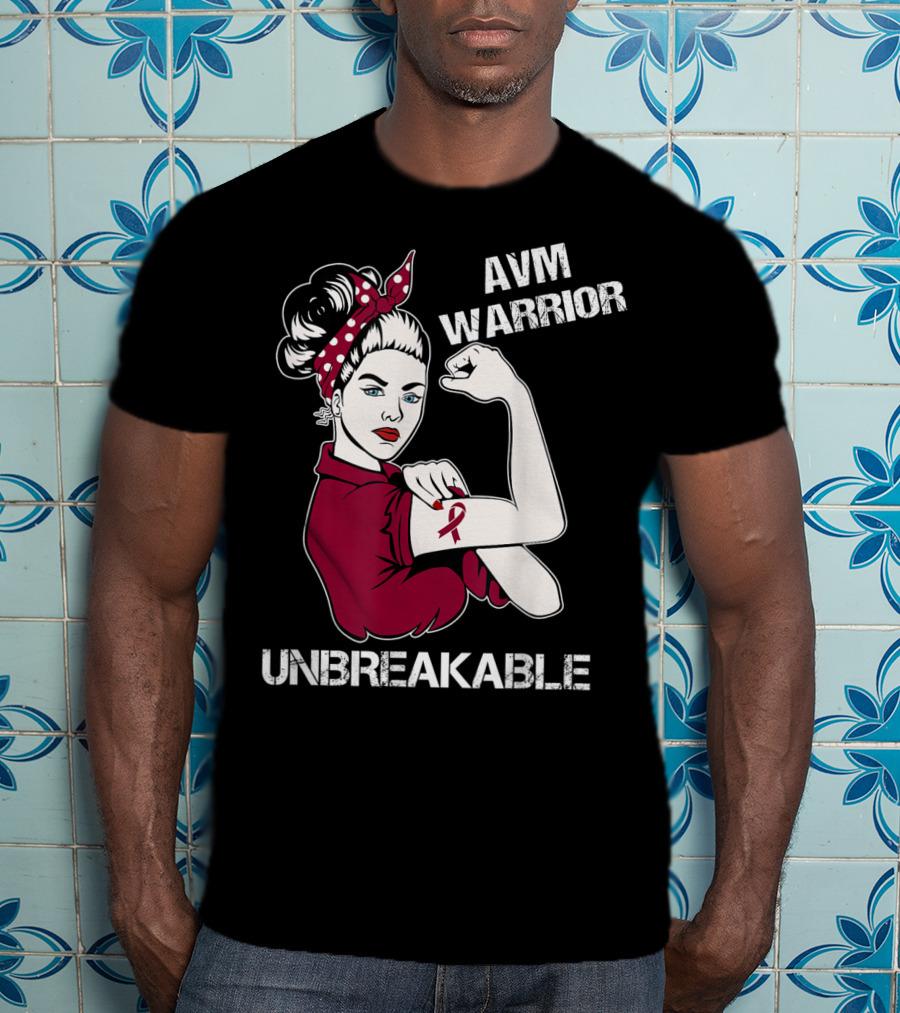 AVM Warrior Unbreakable Rosie Riveter T-Shirt