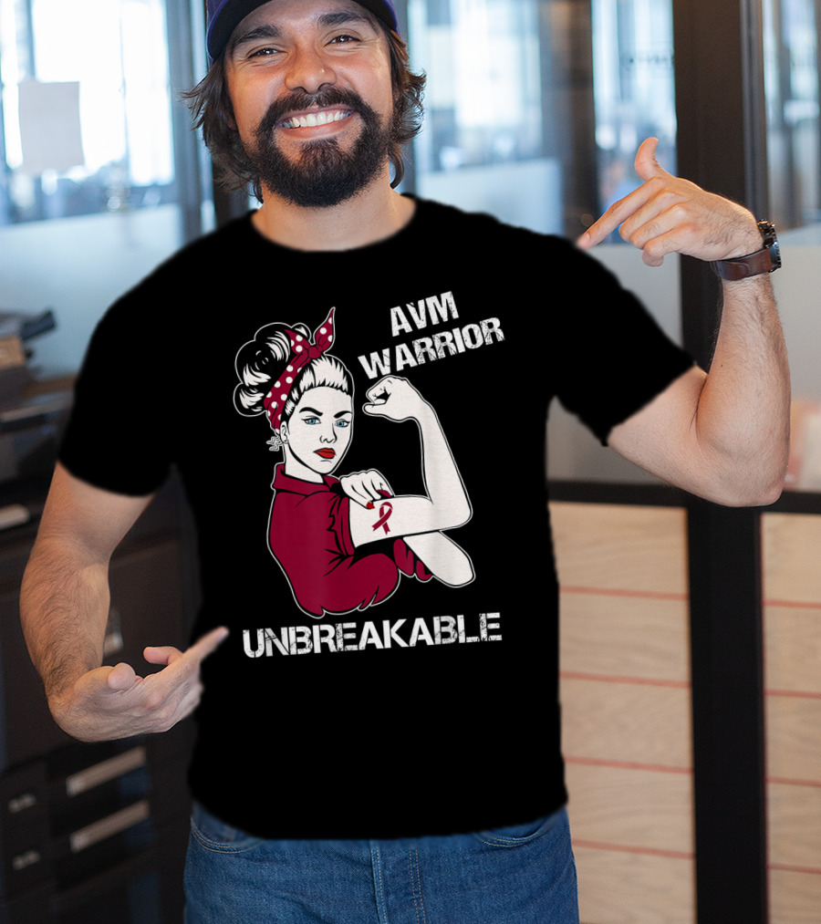 AVM Warrior Unbreakable Rosie Riveter T-Shirt