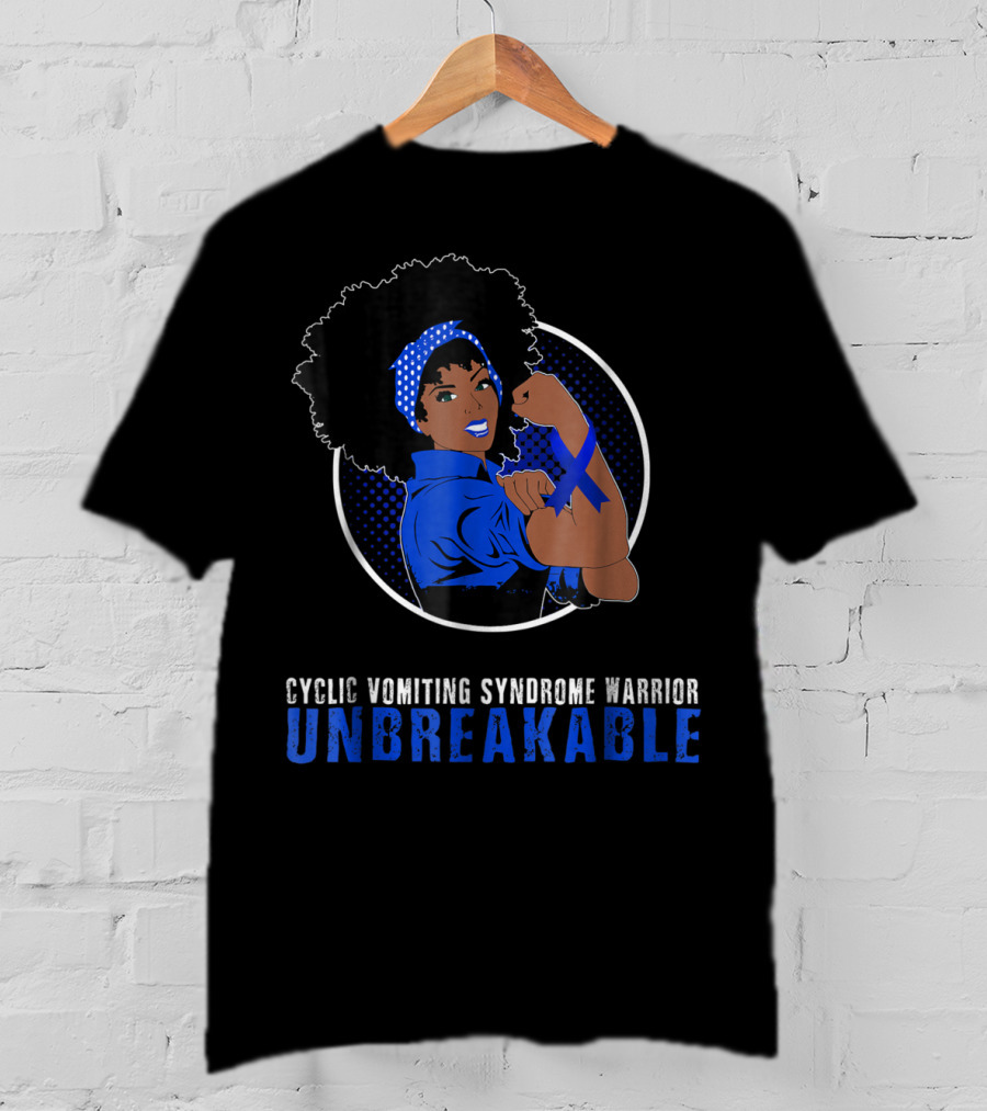 Cyclic Vomiting Syndrome Warrior Unbreakable T-Shirt