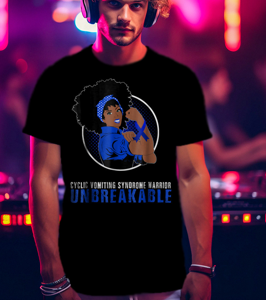 Cyclic Vomiting Syndrome Warrior Unbreakable T-Shirt