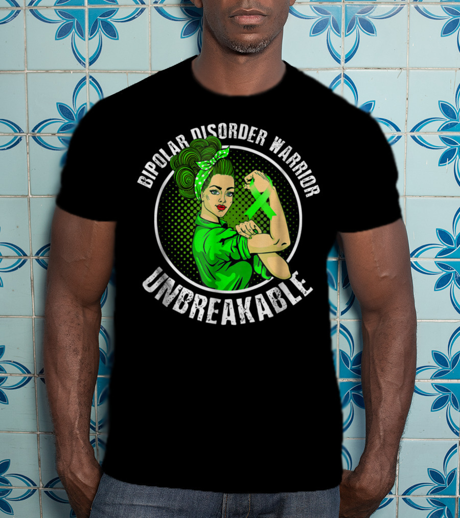 Bipolar Disorder Warrior Unbreakable T-Shirt