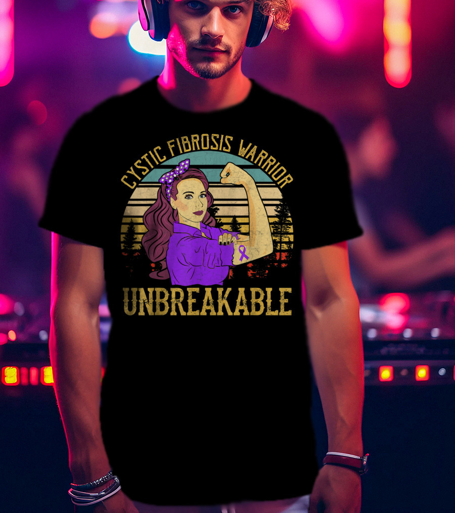 Cystic Fibrosis Warrior Unbreakable T-Shirt