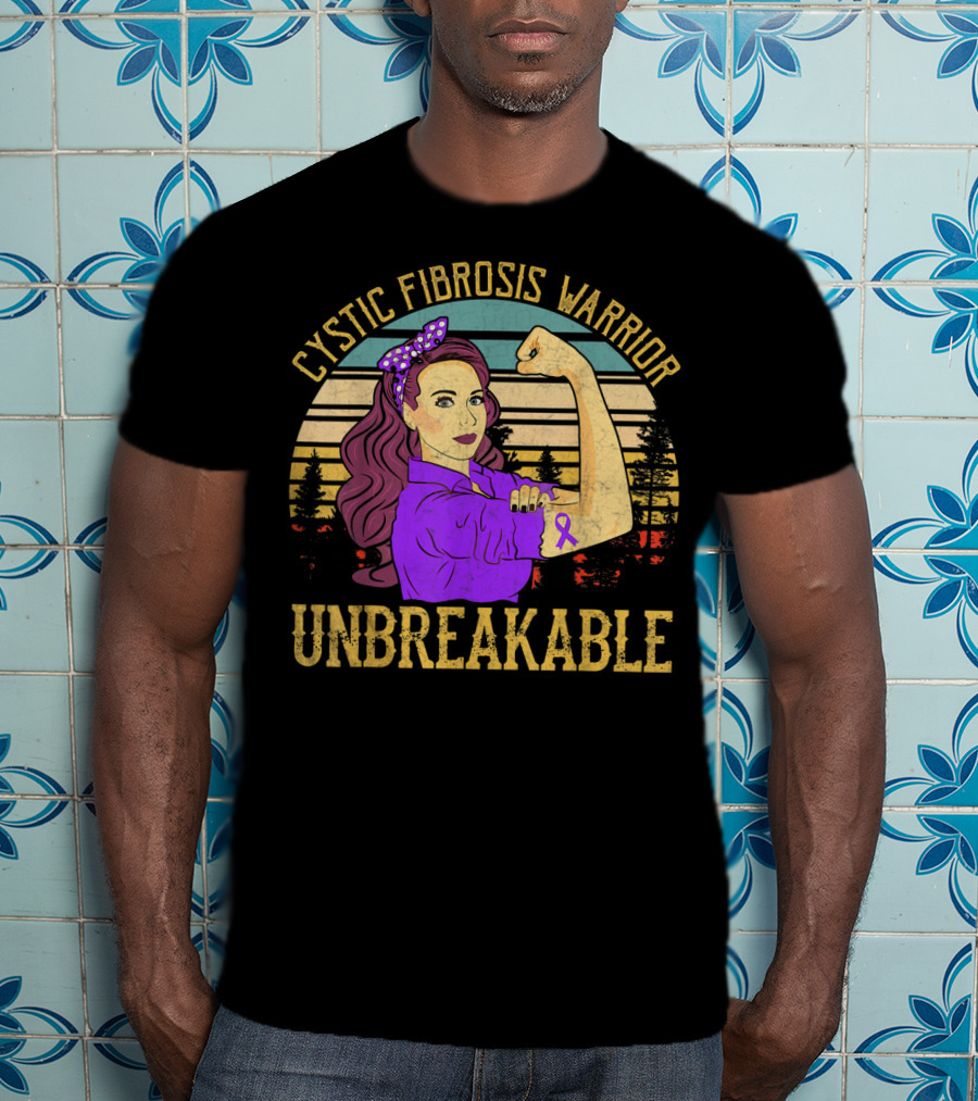 Cystic Fibrosis Warrior Unbreakable T-Shirt