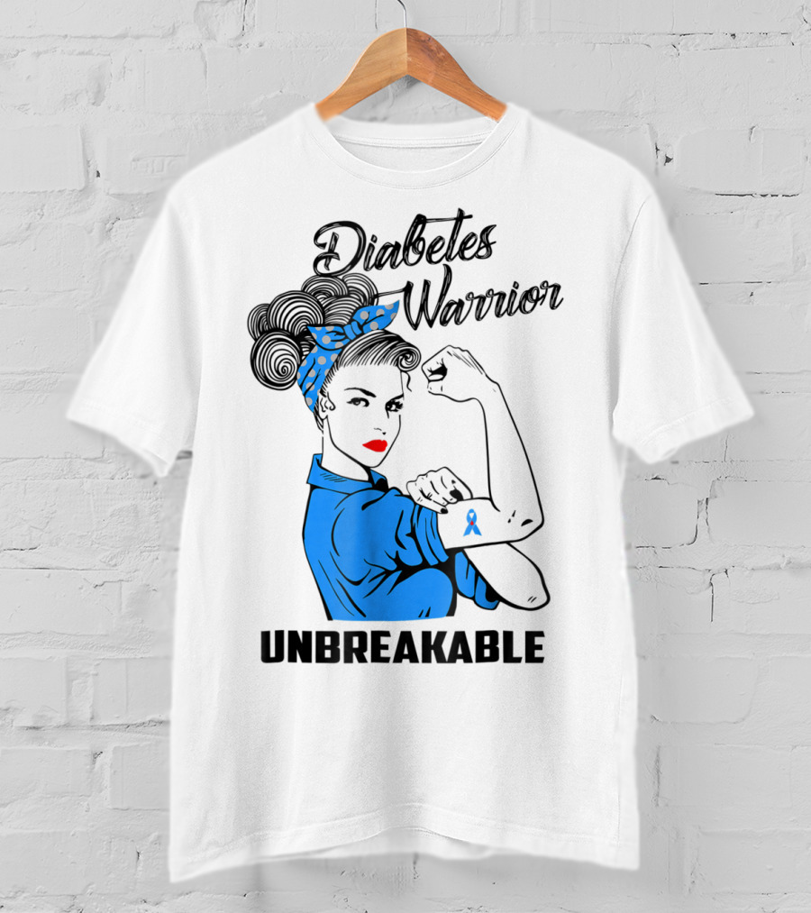 Diabetes Warrior Unbreakable T-Shirt