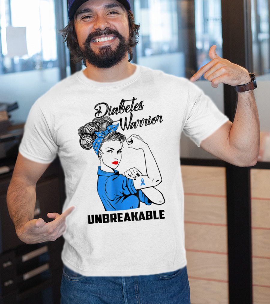 Diabetes Warrior Unbreakable T-Shirt