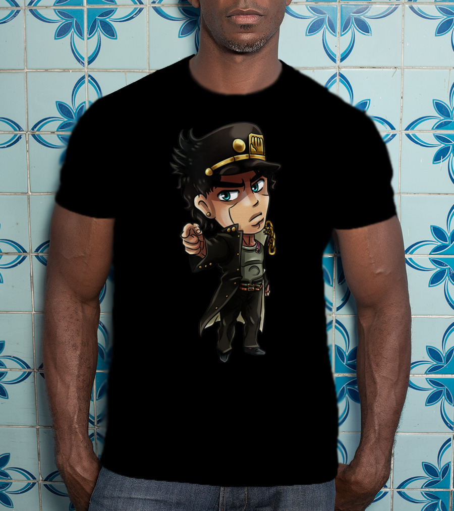 JoJo's Bizarre Adventure Diamond Is Unbreakable Chibi Character T-Shirt