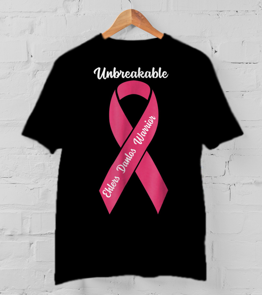 Unbreakable Ehlers Danlos Warrior Pink T-Shirt