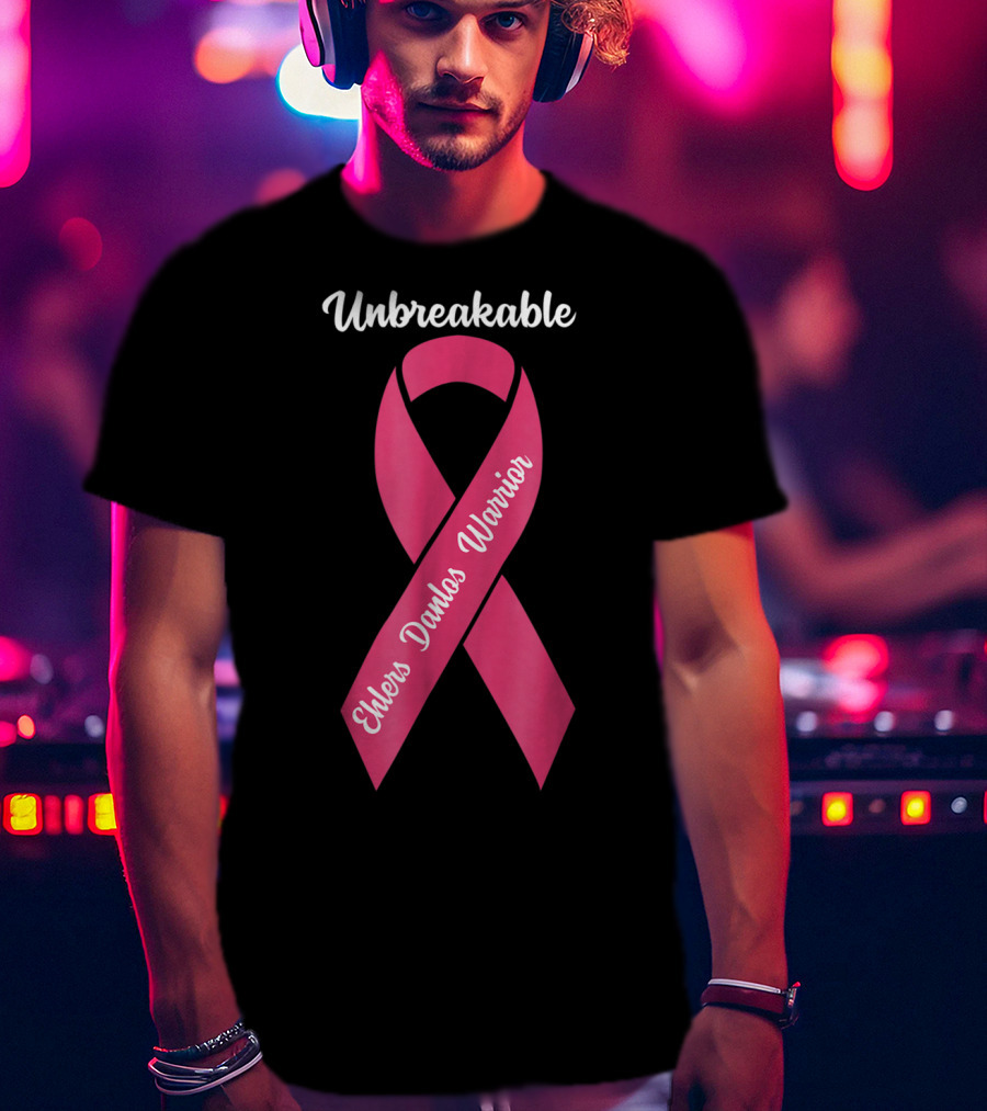 Unbreakable Ehlers Danlos Warrior Pink T-Shirt