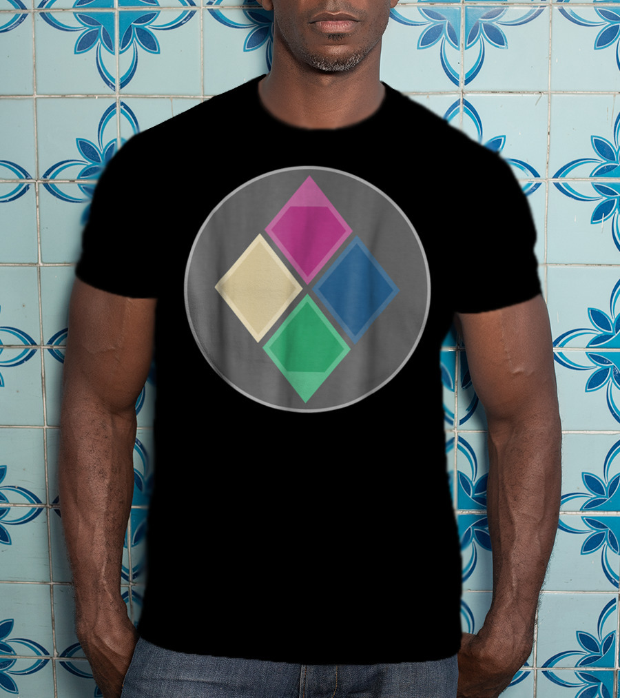Great Diamond Unbreakable Empress Colorful Diamond T-Shirt
