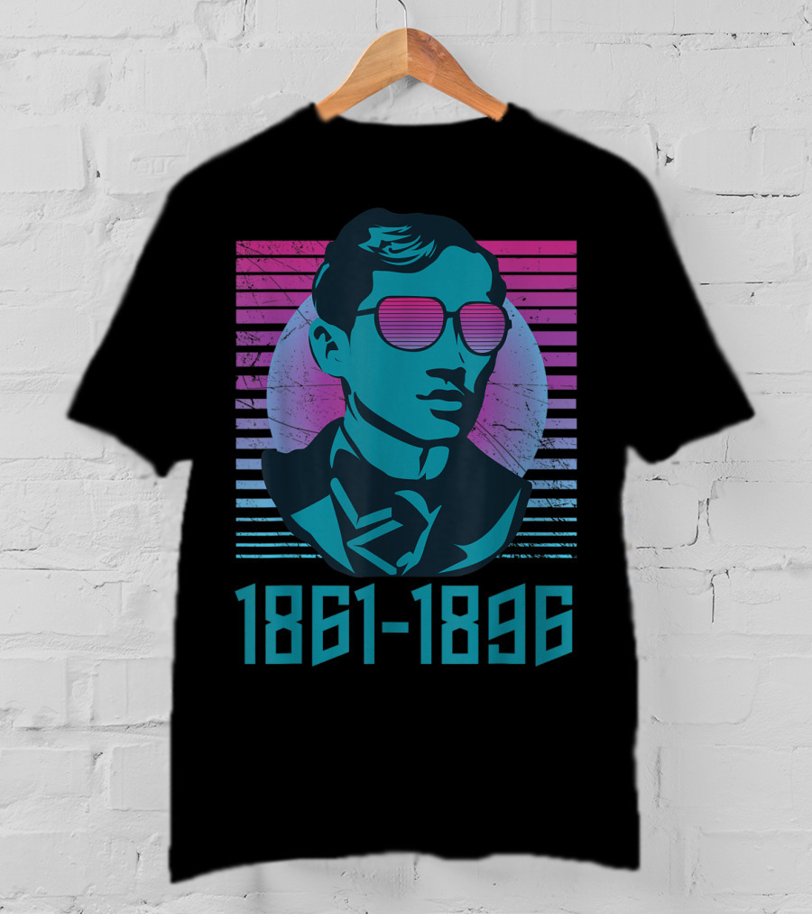 1861-1896 Jose Rizal Hipster Philippines Filipino Hero T-Shirt