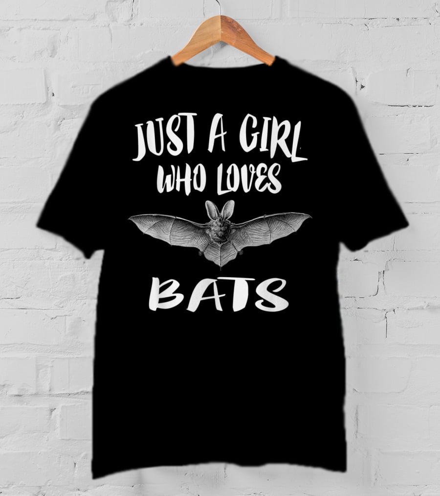 Just A Girl Who Loves Bats T-Shirt