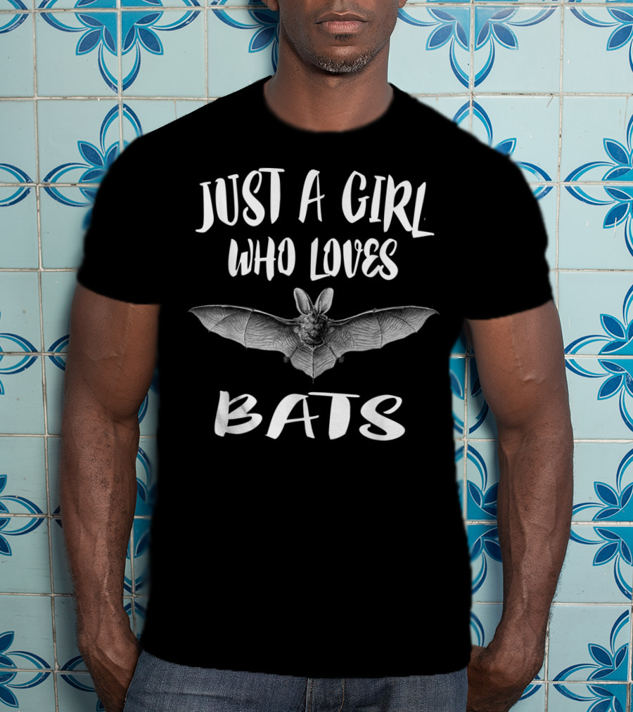 Just A Girl Who Loves Bats T-Shirt